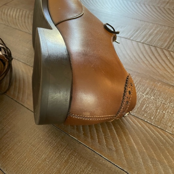 Amazing Salvatore Ferragamo brown lace ups - Picture 7 of 15